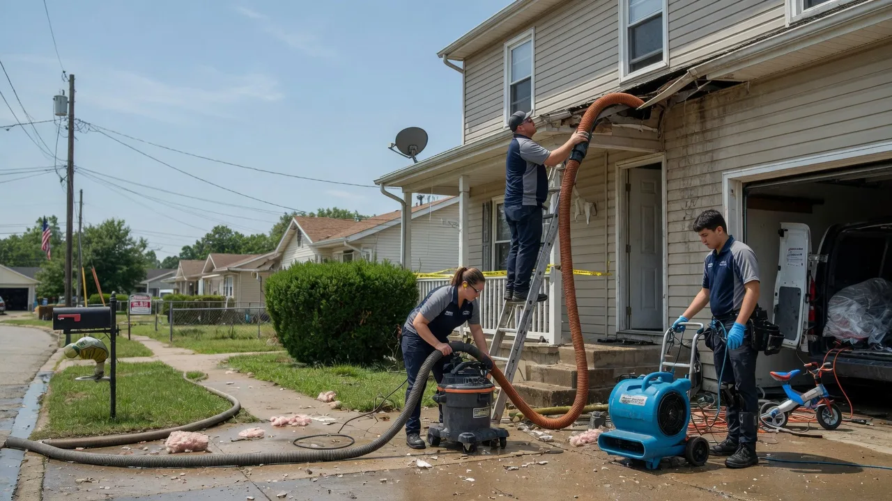 Water Damage Restoration in Tahlequah, OK near me
